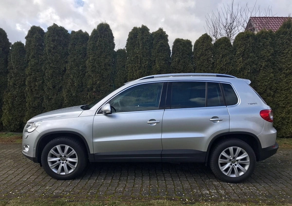 Volkswagen Tiguan cena 28900 przebieg: 189000, rok produkcji 2010 z Szczecin małe 137